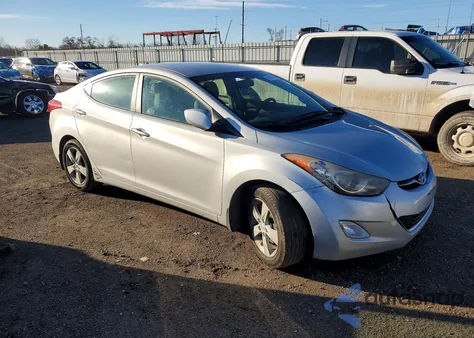 2013 Hyundai Elantra Gls from USA, damaged, VIN KMHDH4AE2DU669392